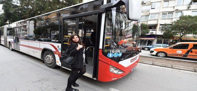 İzmir’de Otobüslere de 'İZBAN' Sistemi