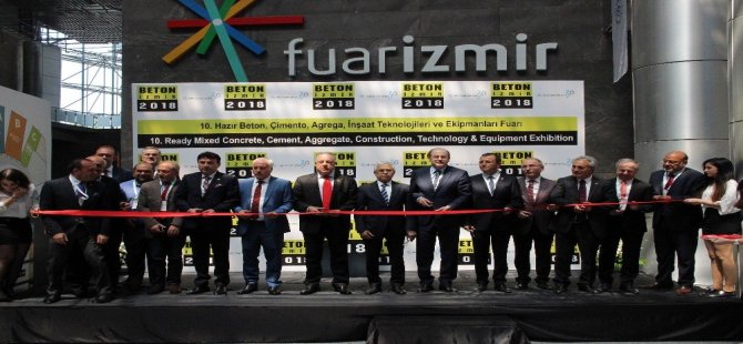 İzmir Beton Fuarı 10. Kez Kapılarını Açtı