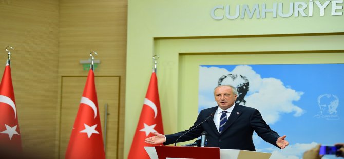 Muharrem İnce: “Beni Kimse Tehdit Etmedi"