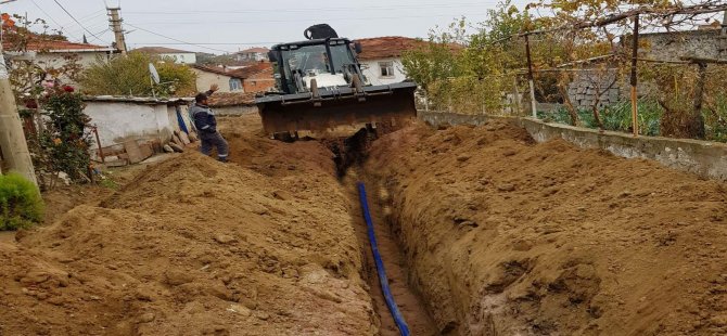 Boyalı’da Kilit Parke Taş Uygulamaları Başladı