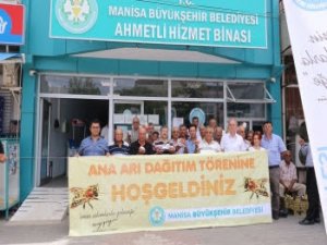 Arı Yetiştiriciliği Manisa Büyükşehirle Hayat Buluyor