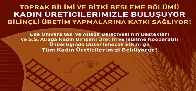 Aliağa Belediyesi’nden Üretici Kadınlara Özel Seminer