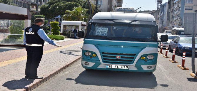 Aliağa Zabıtası Toplu Ulaşım Denetimlerini Sürdürüyor