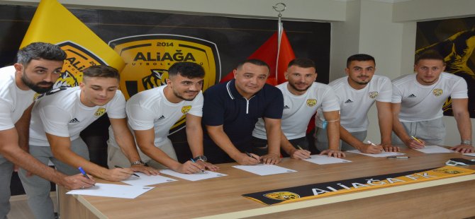 Aliağaspor FK, Transfer Dönemine Hızlı Girdi