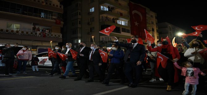 Aliağa’da Coşkulu Cumhuriyet Kutlaması