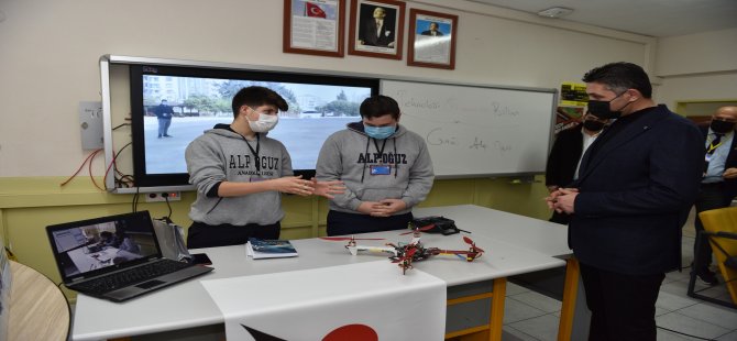 Alp Oğuz Anadolu Lisesi’nden TÜBİTAK Bilim Şenliği