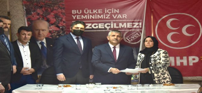 MHP Aliağa’da İlçe Başkanlığına Nuray Aydemir Atandı