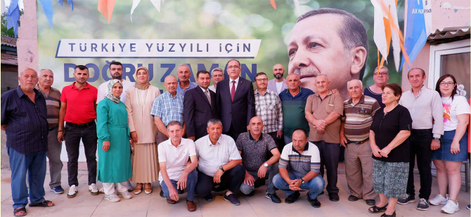 AK Parti Foça İlçe Başkanlığı'nda Ümit Arslan dönemi