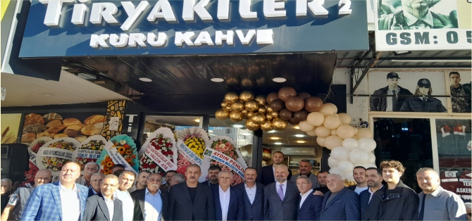 Tiryakiler Kuru Kahve Aliağa Şubesi Açıldı