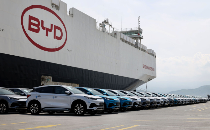 BYD'nin Dev Araç Gemisi “BYD CHANGZHOU” Türkiye’ye Ulaştı!