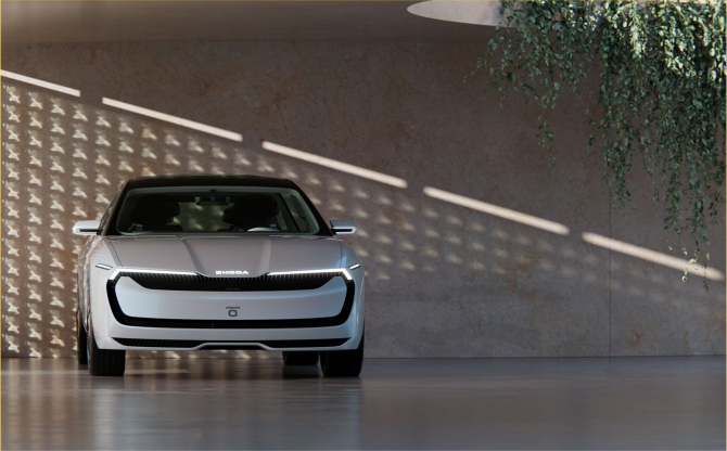 Škoda, Geleceğin Elektrikli Station Wagon Modeli Vision O’yu Tanıttı