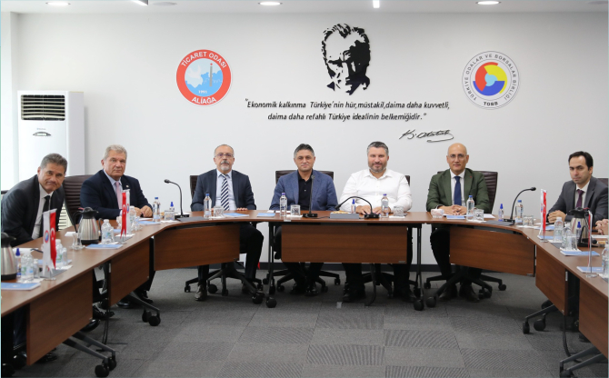 Oruç Baba İnan, Aliağa’da Yatırımcılarla Buluştu