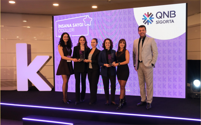 QNB Sigorta'ya Kariyer.net'ten "İnsana Saygı Ödülü"
