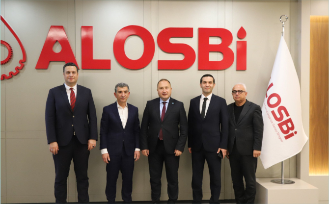 İzmir Bakırçay Üniversitesi ile ALOSBİ Arasında İş Birliği Görüşmesi