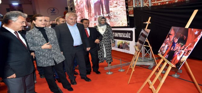 Aliağa’da ‘15 Temmuz Halkın Dirilişi’ Sergisi Açıldı