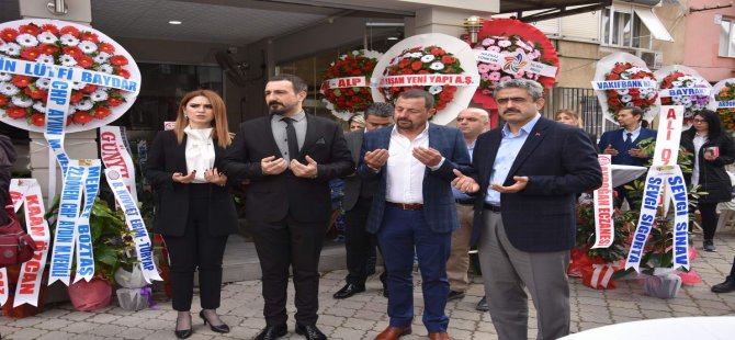 Sarp Catering'in açılışı yapıldı