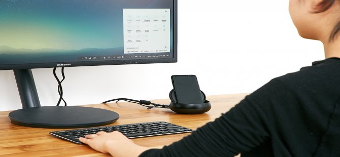 Samsung DeX akıllı telefonu masaüstüne taşıyor