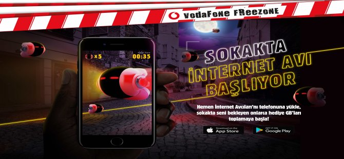 Vodafone’lu “İnternet Avcısı” Oynadıkça kazanıyor