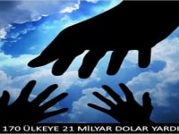 Türkiye 170 Ülkeye 21 Milyar Dolar Yardım Yaptı