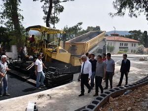 Muğla Büyükşehir Akyaka’daki Çalışmalarda Sona Yaklaştı